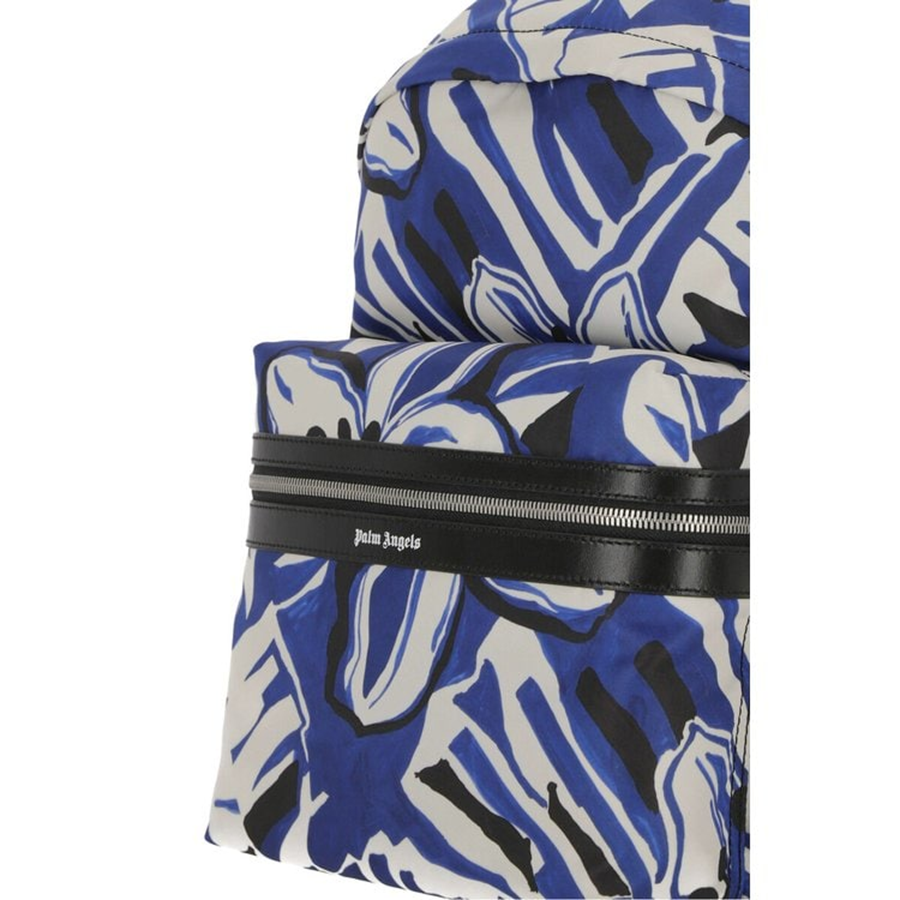 Balo Palm Angels 'White & Blue' PMNB015S23FAB0024503 - Ảnh 3