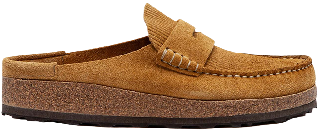 Giày Birkenstock Naples VL Suede ‘Brown’ 1025472