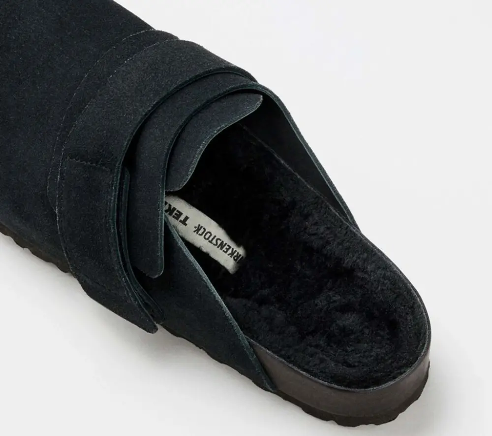 Dép Birkenstock 1774 Nagoya Suede Tekla 'Slate' 1026291 - Ảnh 4