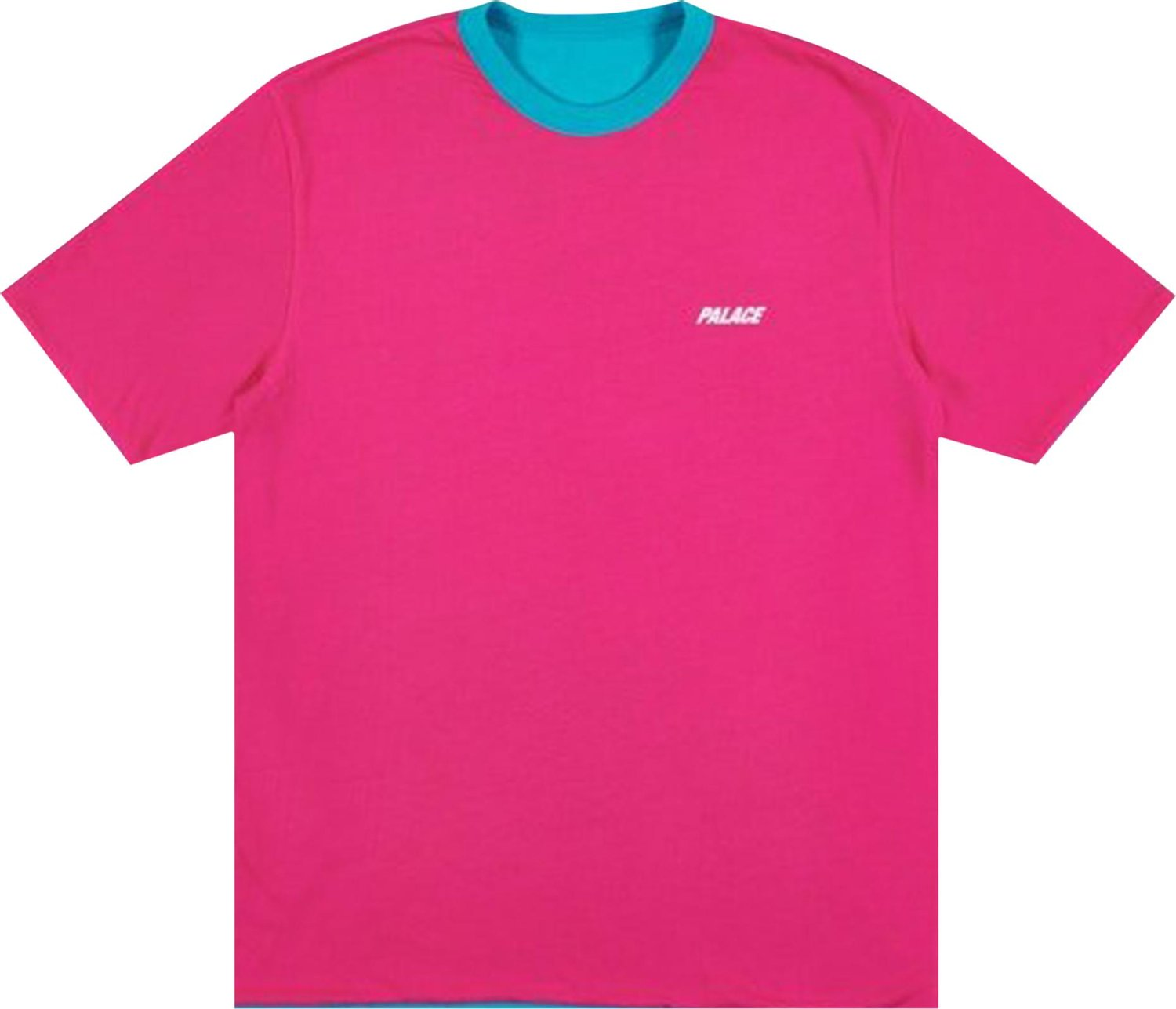 Áo Palace Reverso T-Shirt 'Teal/Magenta' P14ES064 - Ảnh 3
