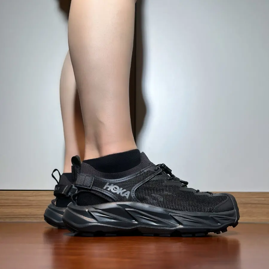 Alternative view of Giày Hoka Hopara 2 Sandal ‘Triple Black’ 1147670-BBLC