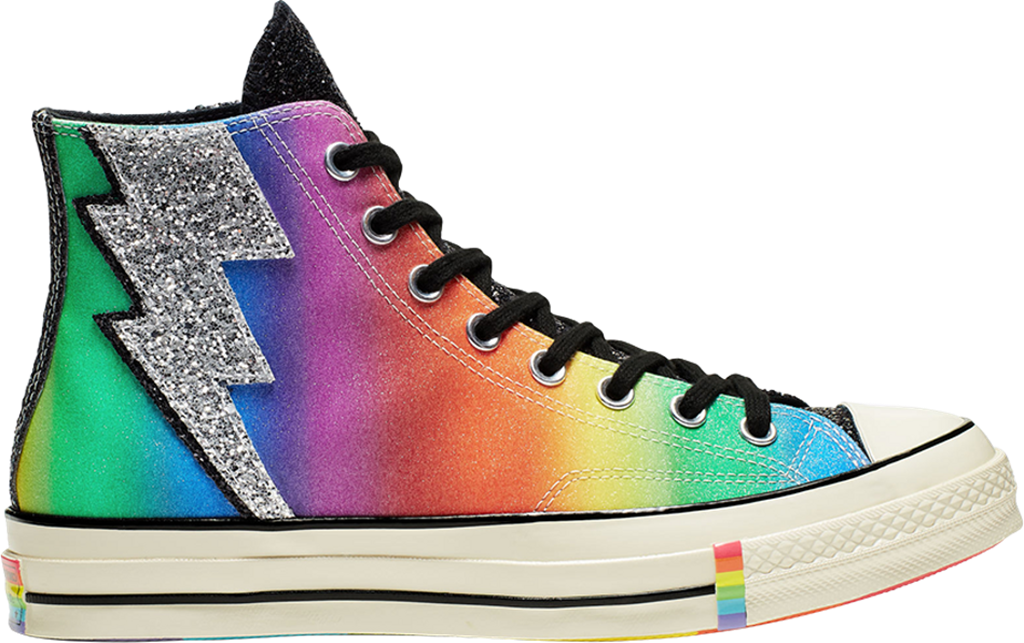 Giày Converse Chuck 70 Hi ‘Black Rainbow’ 165713C