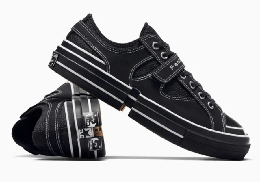 Giày Converse Chuck 70 Low x Feng Chen Wang ‘Black’ A08858C - Ảnh 3