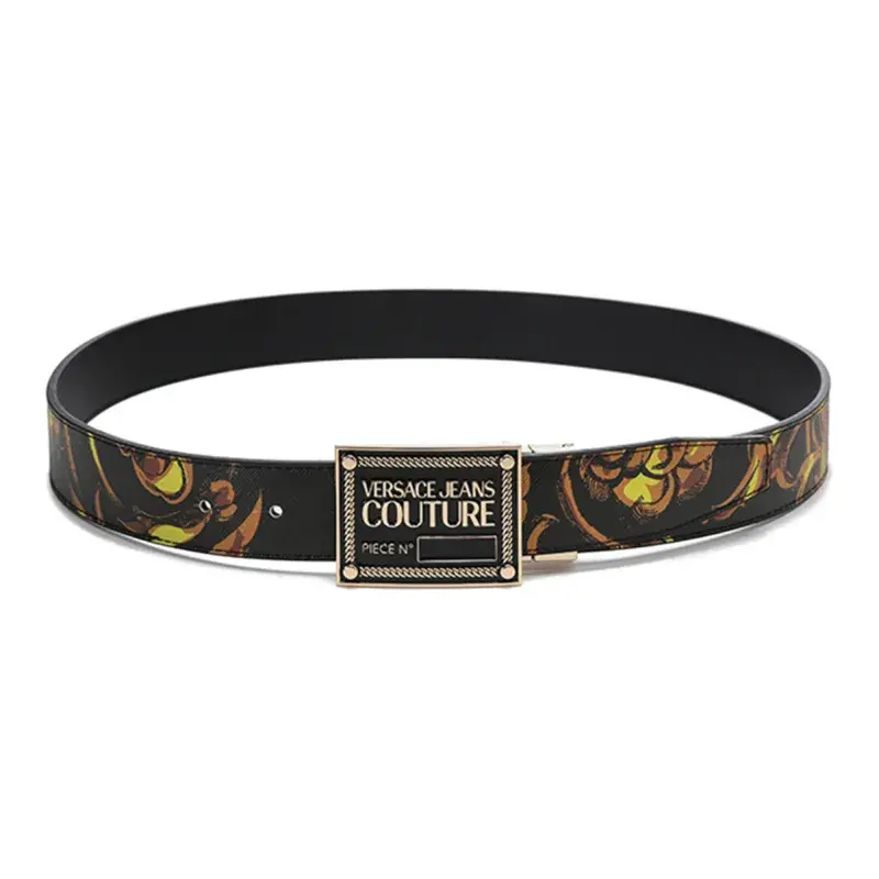 Alternative view of Thắt Lưng Versace Jeans Couture Leather Belt 'Black' 72YA6F01-ZP103-G89