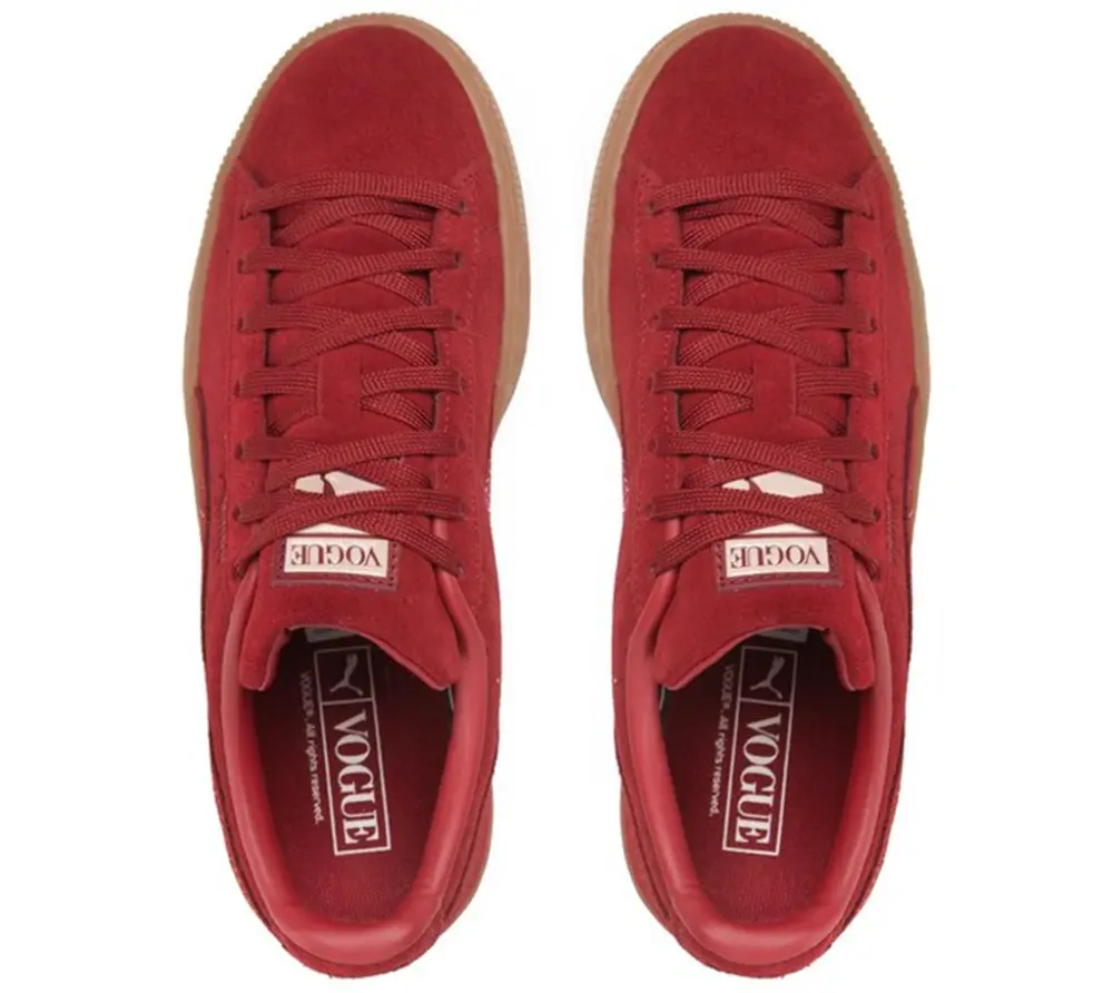 Giày Puma Suede Classic x Vogue 'Intense Red Gum' 387687-01 - Ảnh 4