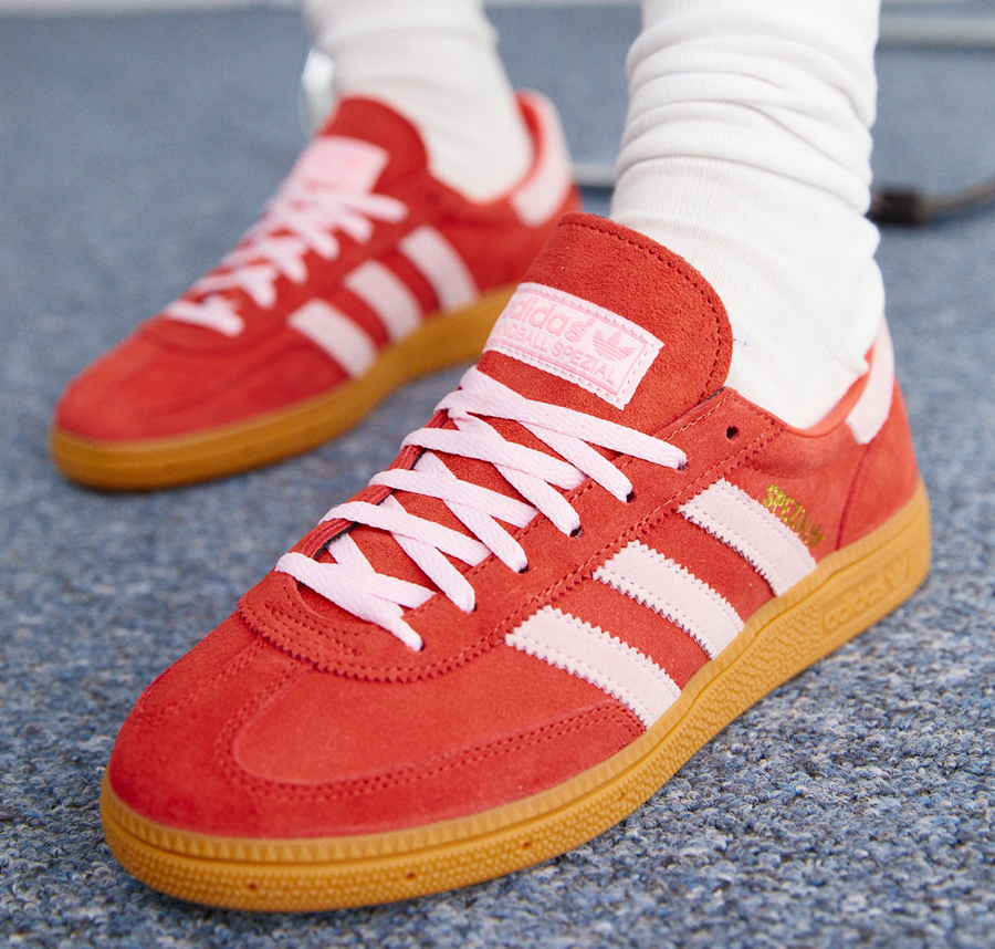 Giày Adidas Handball Spezial Sporty & Rich USA 'Red' IH8337 - Ảnh 3