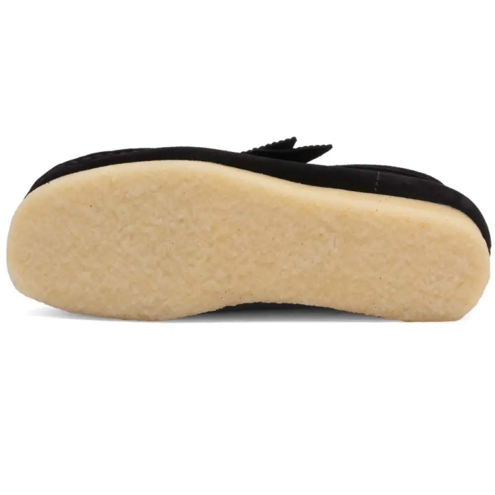 Giày Clarks Wallabee x END ‘Black’ 26176620 - Ảnh 4