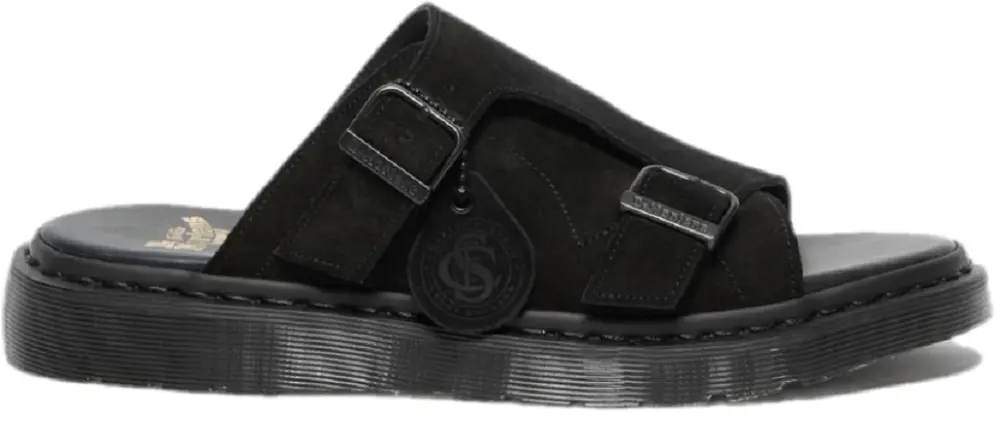 Dép Dr.Martens Dayne Made in England Suede ‘Black’ 27498001