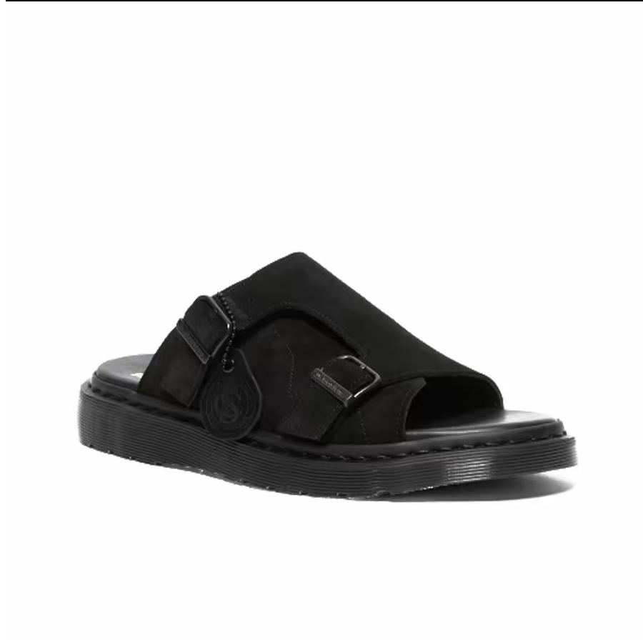 Dép Dr.Martens Dayne Made in England Suede ‘Black’ 27498001 - Ảnh 2