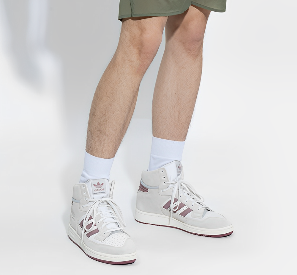 Giày Adidas Centennial 85 High ‘Crystal White’ GY2536 - Ảnh 3