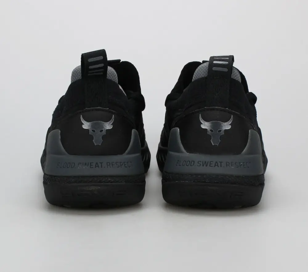 Giày Under Armour Project Rock 4 'Black Pitch Grey' 3023696-002 - Ảnh 4