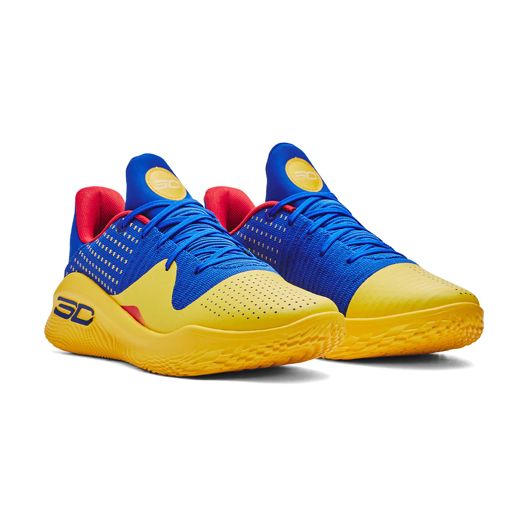 Giày Under Armour Curry 4 Low Flotro 'Curry Jam' 3026620-400 - Ảnh 4