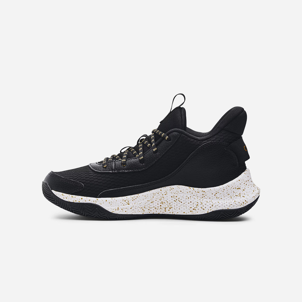 Giày Under Armour Curry 3Z7 'Black Metallic Gold' 3026622-001 - Ảnh 3