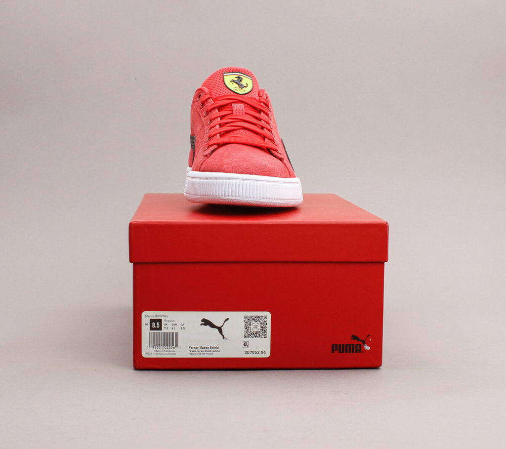 Giày Puma Suede x Scuderia Ferrari ‘Rosso Corsa’ 307052-04 - Ảnh 4