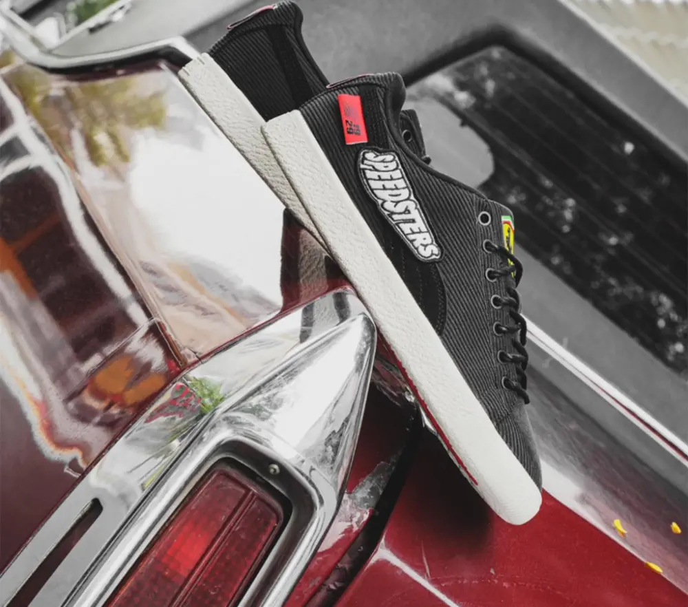 Giày Puma Clyde x Scuderia Ferrari ‘Black’ 307826-01 - Ảnh 3