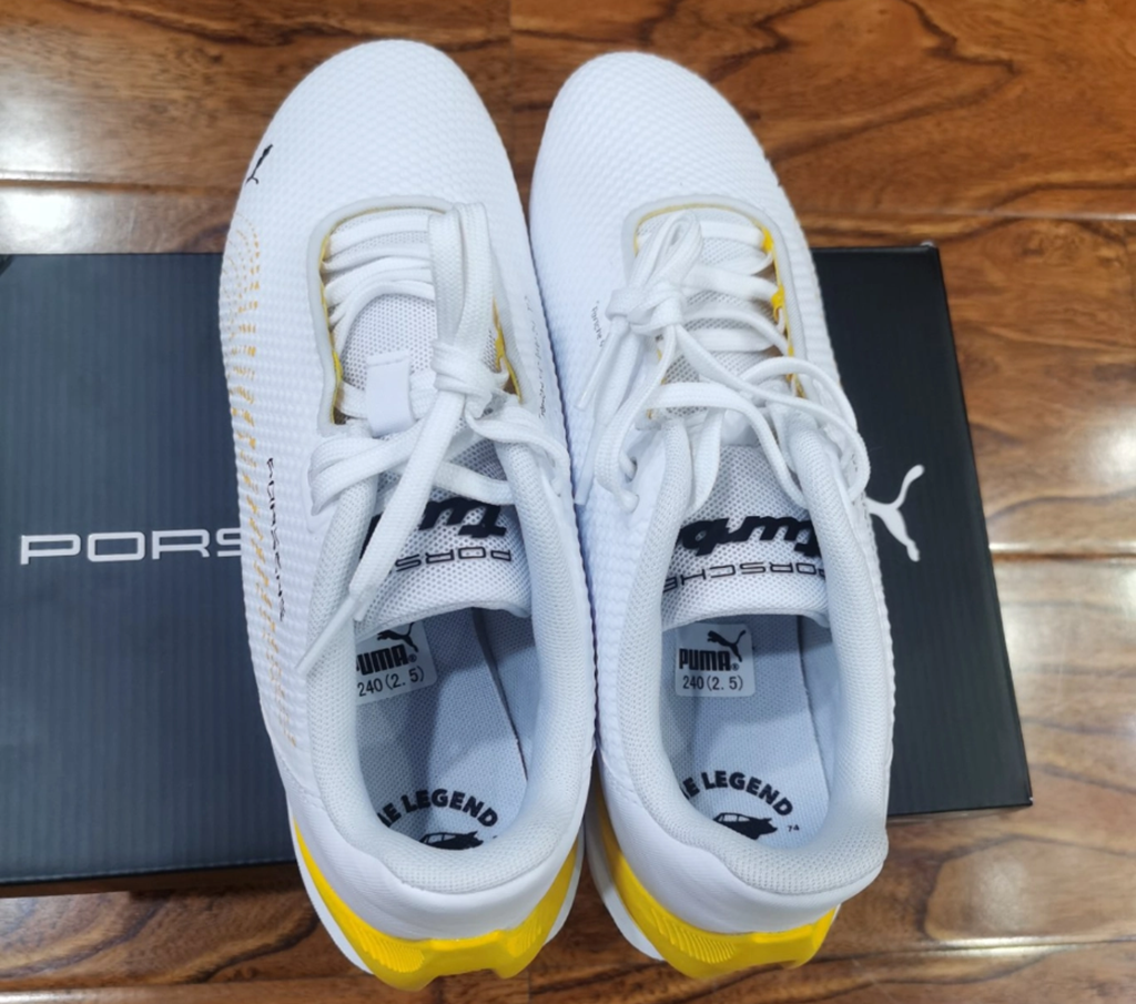 Giày Puma Porsche Legacy ‘Yellow White’ 308257-02 - Ảnh 4