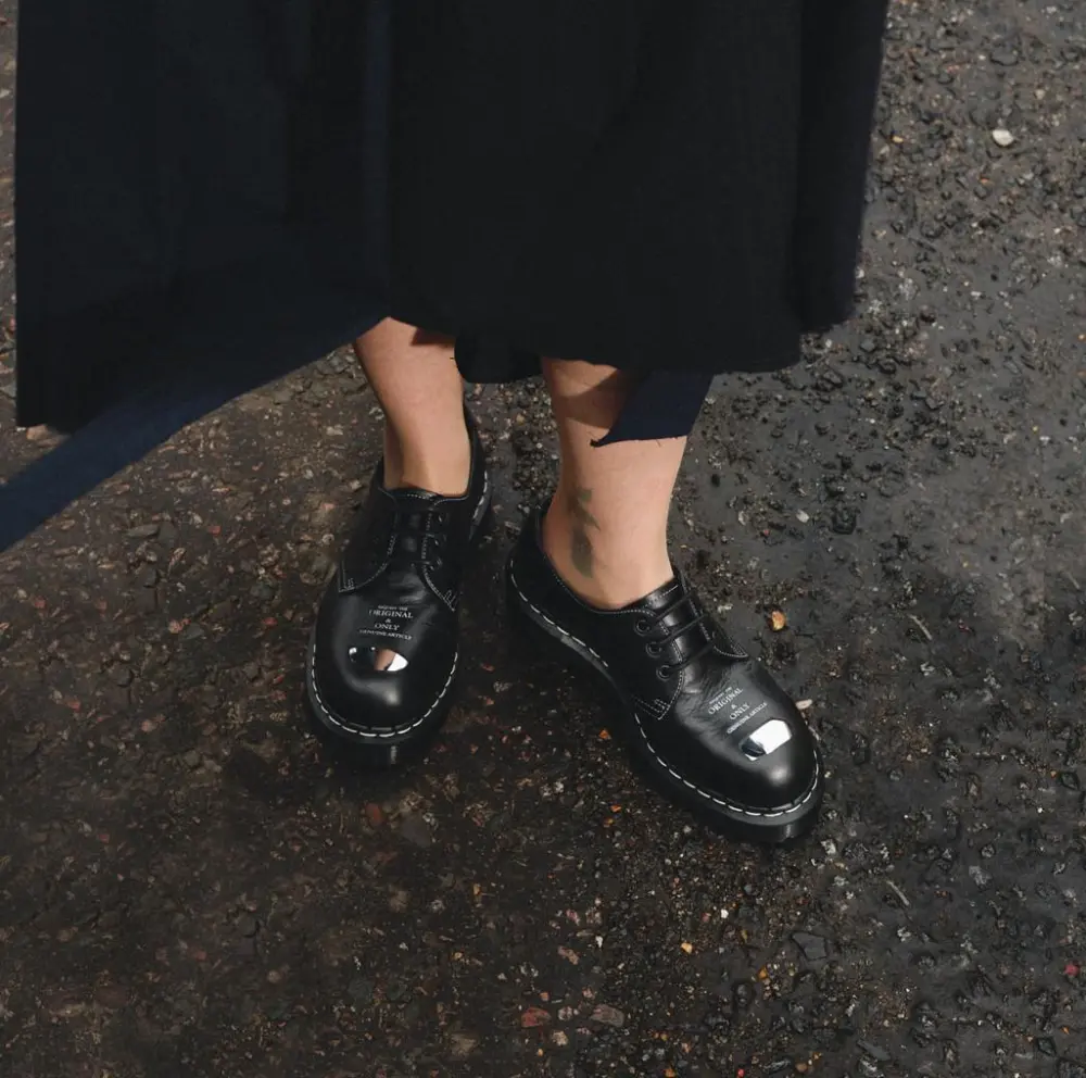 Giày Dr.Martens 1461 Bex Exposed Steel Toe Oxford ‘Black’ 31503001 - Ảnh 5