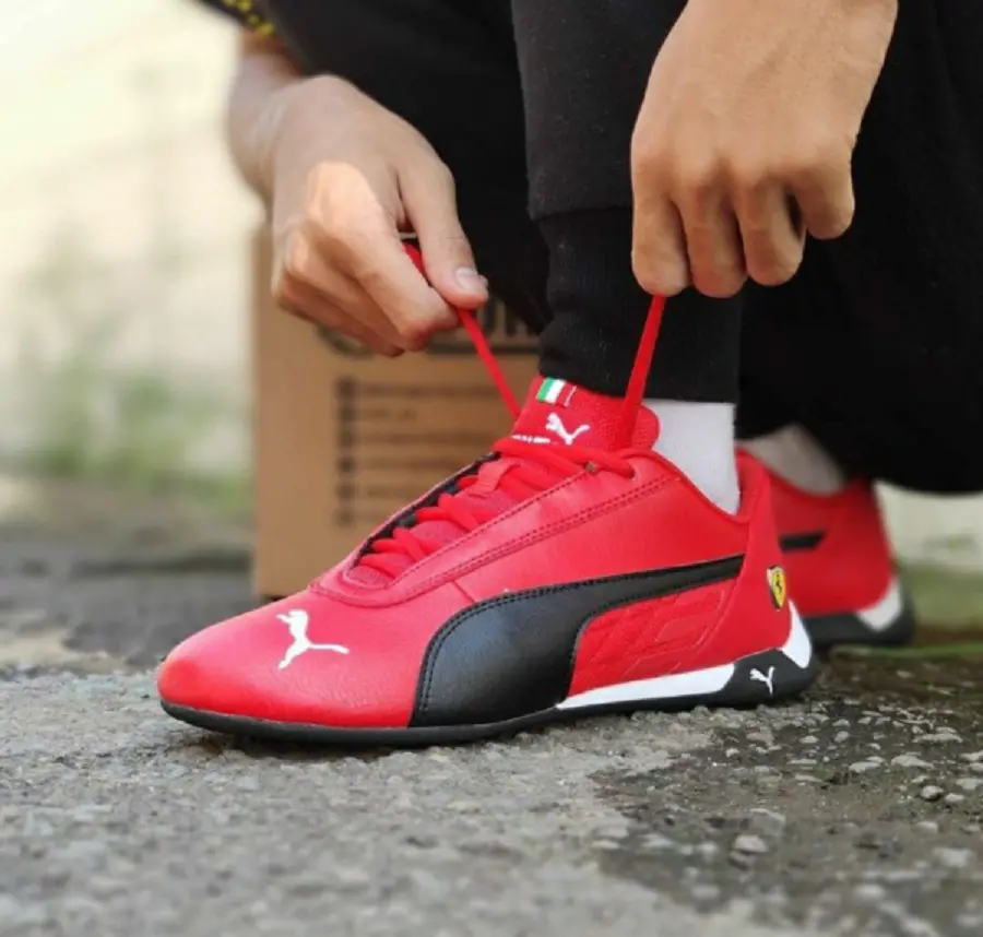 Giày Puma Scuderia Ferrari R‑Cat ‘Black Red’ 339937-03 - Ảnh 5