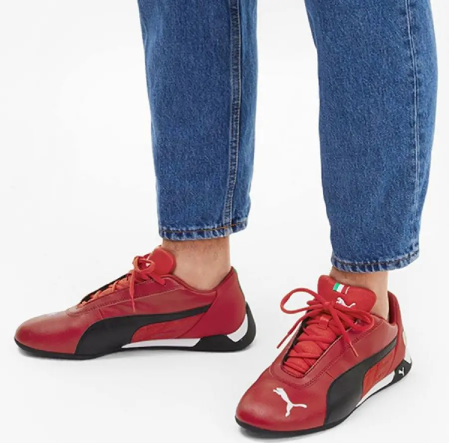 Alternative view of Giày Puma Scuderia Ferrari R‑Cat ‘Black Red’ 339937-03