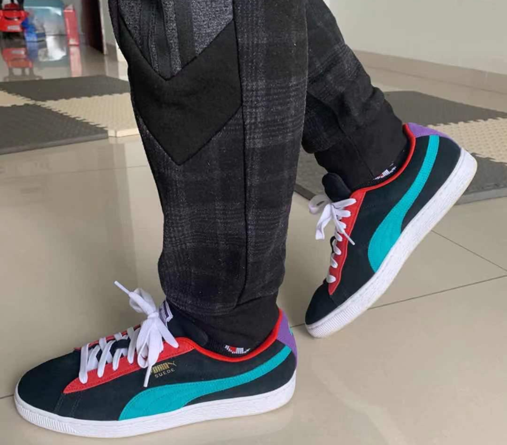 Giày Puma Suede Classic ‘Black Multi’ 365347-90 - Ảnh 4