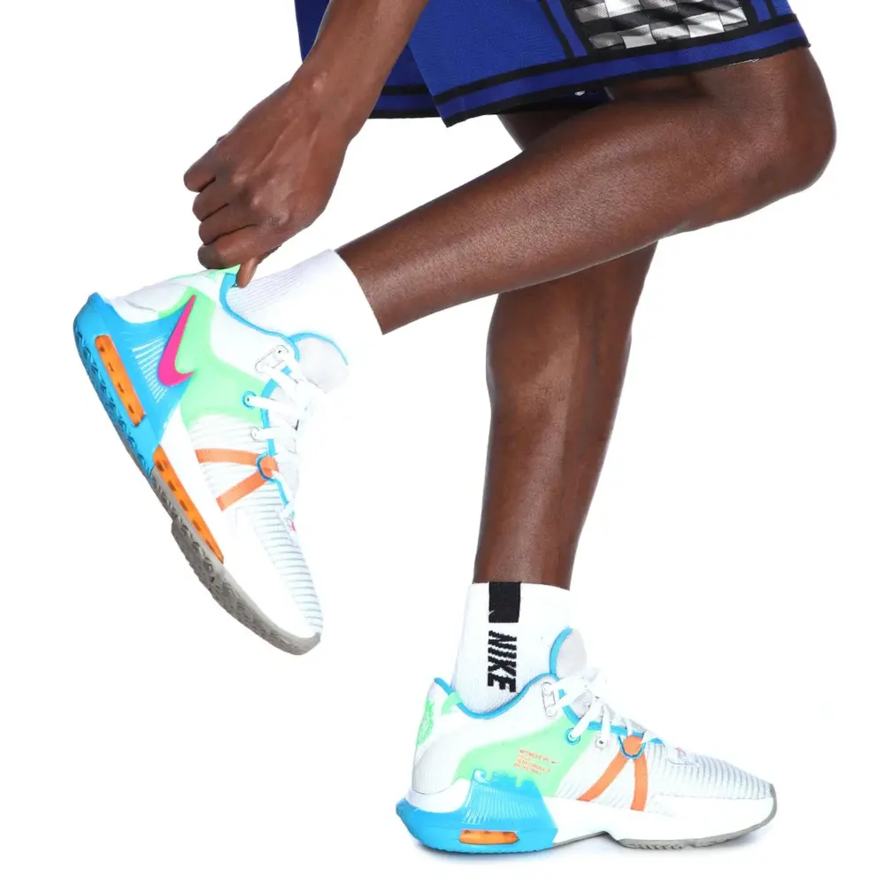 Giày Nike LeBron Witness 7 ‘Grey Fog’ DM1123-003 - Ảnh 5