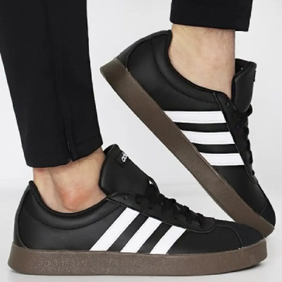 Alternative view of Giày Adidas VL Court Base 'Core Black' ID3712