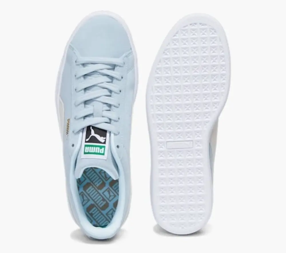 Alternative view of Giày Puma Suede Classic 21 'Icy Blue' 381410-85