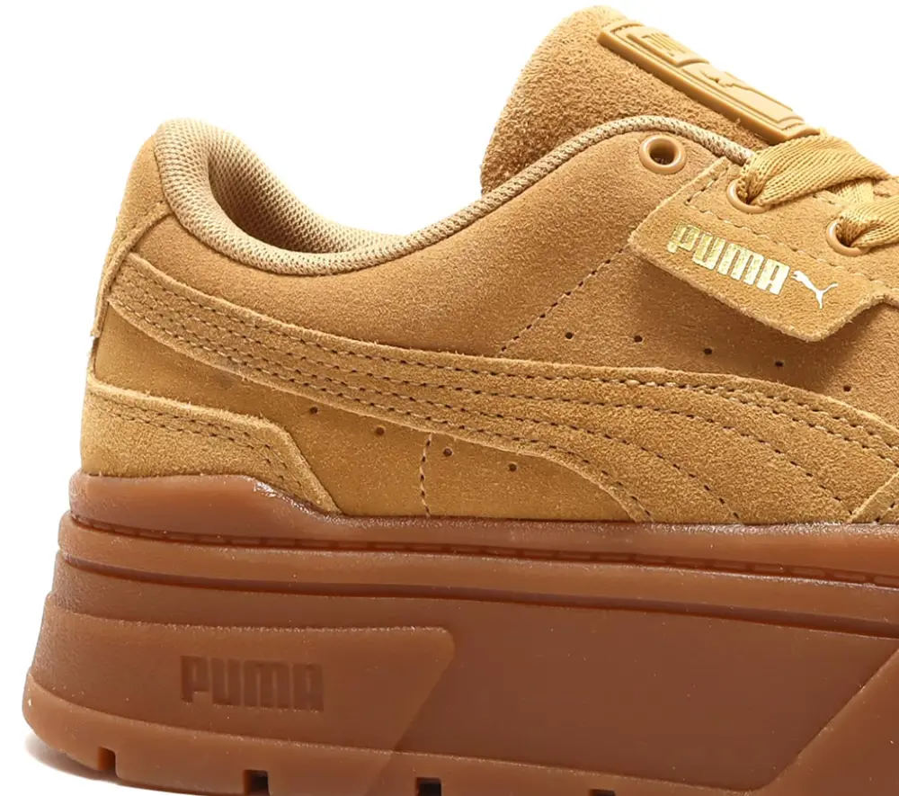 Alternative view of Giày Puma Mayze Stack Suede ‘Brown Gold’ 383983-03