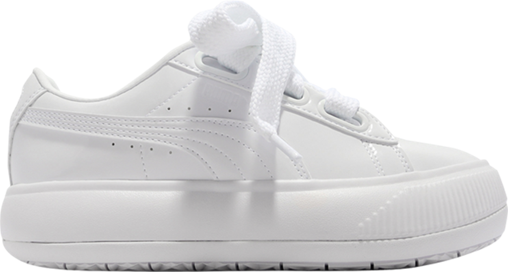 Giày Puma Suede Mayu Heart Patent 'White' 385967-01