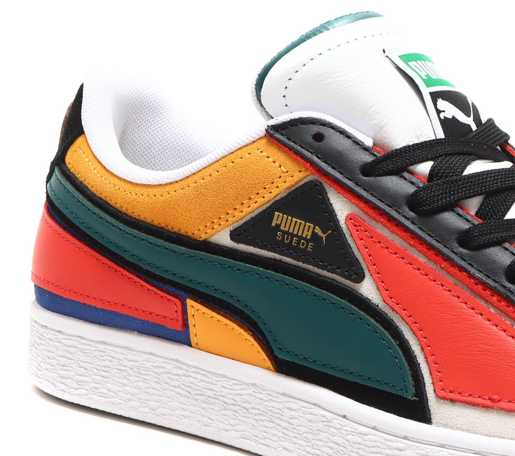 Giày Puma Suede ‘Blazing Blue Varsity Green’ 387480-01 - Ảnh 4