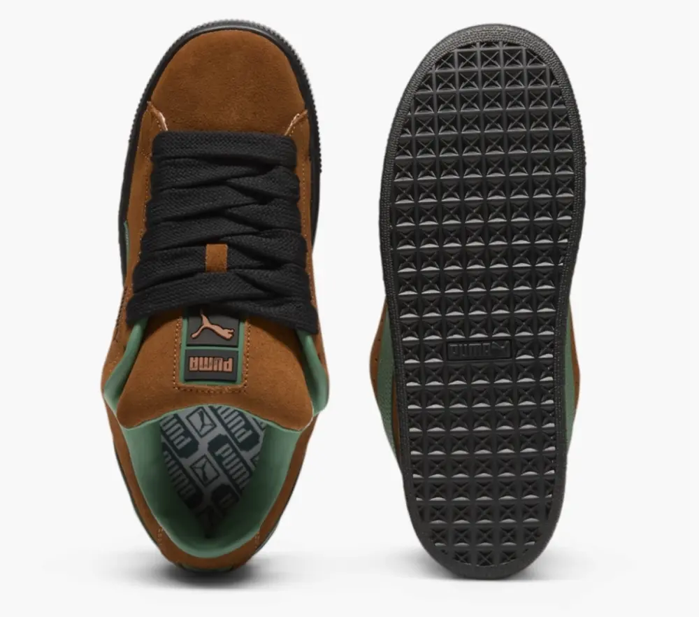 Giày Puma Suede XL 'Teak Deep Forest' 395205-15 - Ảnh 4