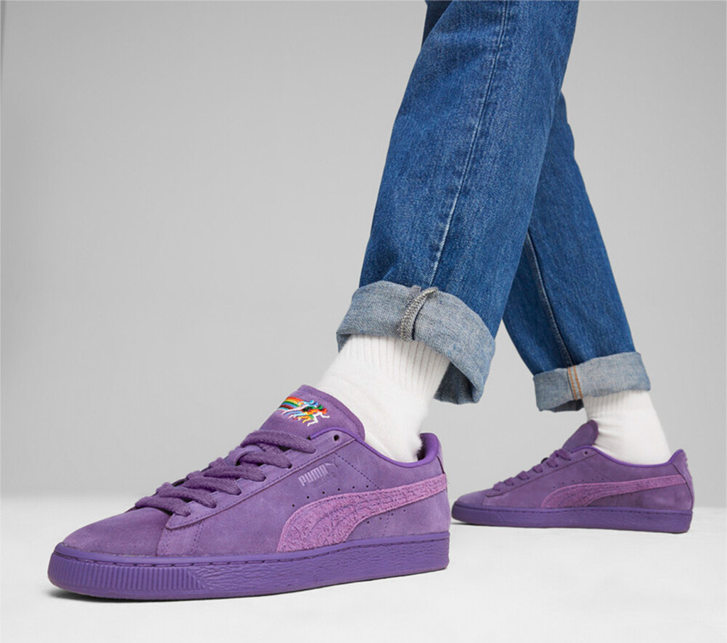 Giày Puma Suede ‘Love Marathon – Iris’ 395830-01 - Ảnh 3