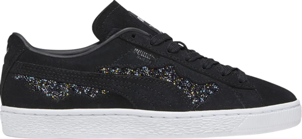 Giày Puma Swarovski x Suede 'Black Crystal' 396352-02