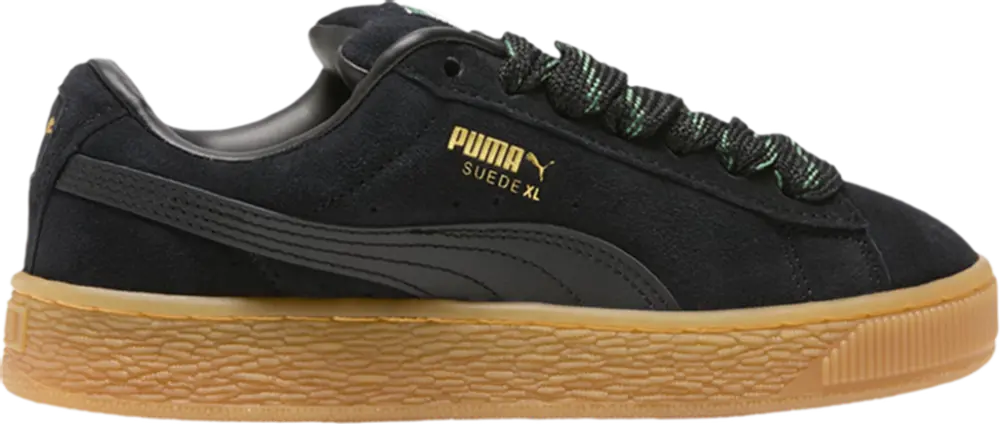 Giày Puma Suede XL Big Kid 'Black Gum' 398180-02