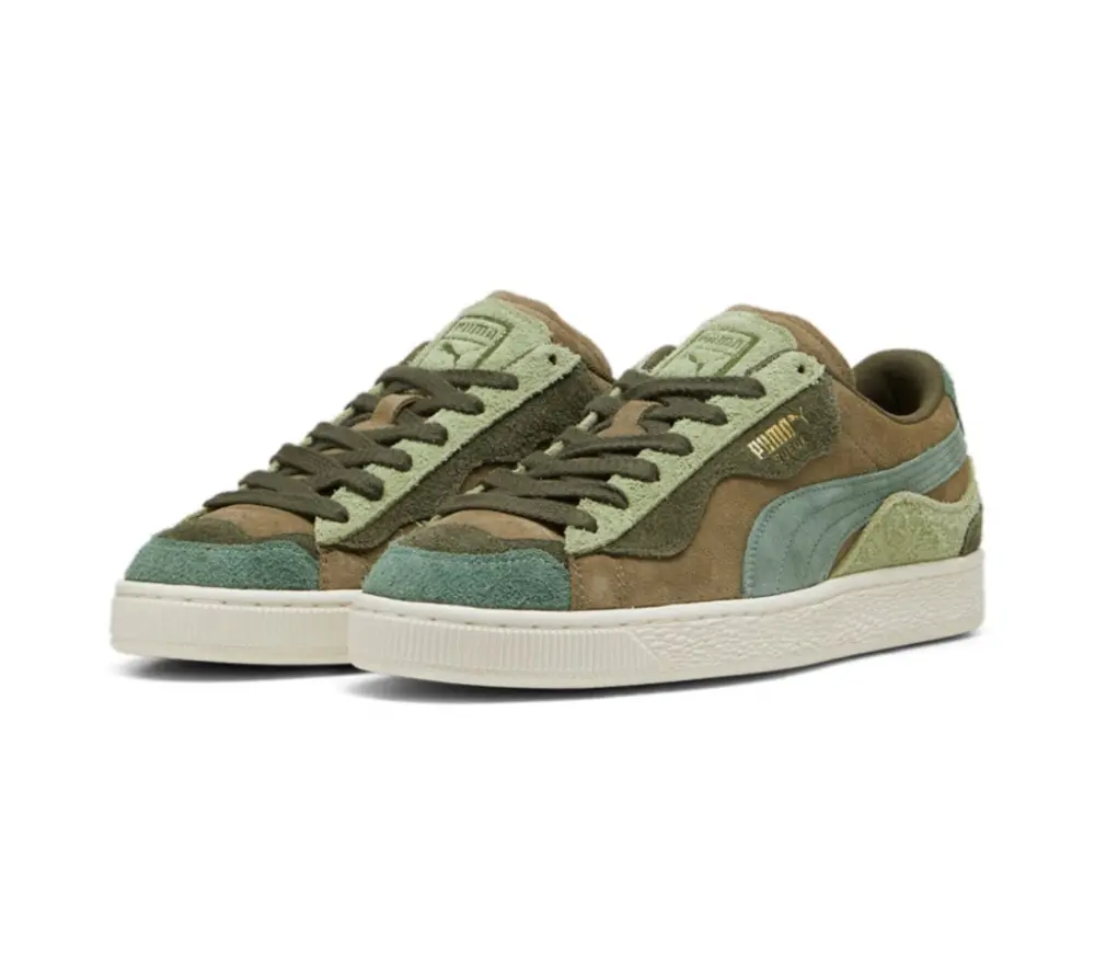 Giày Puma Suede 'Olive Green' 398656-05 - Ảnh 4