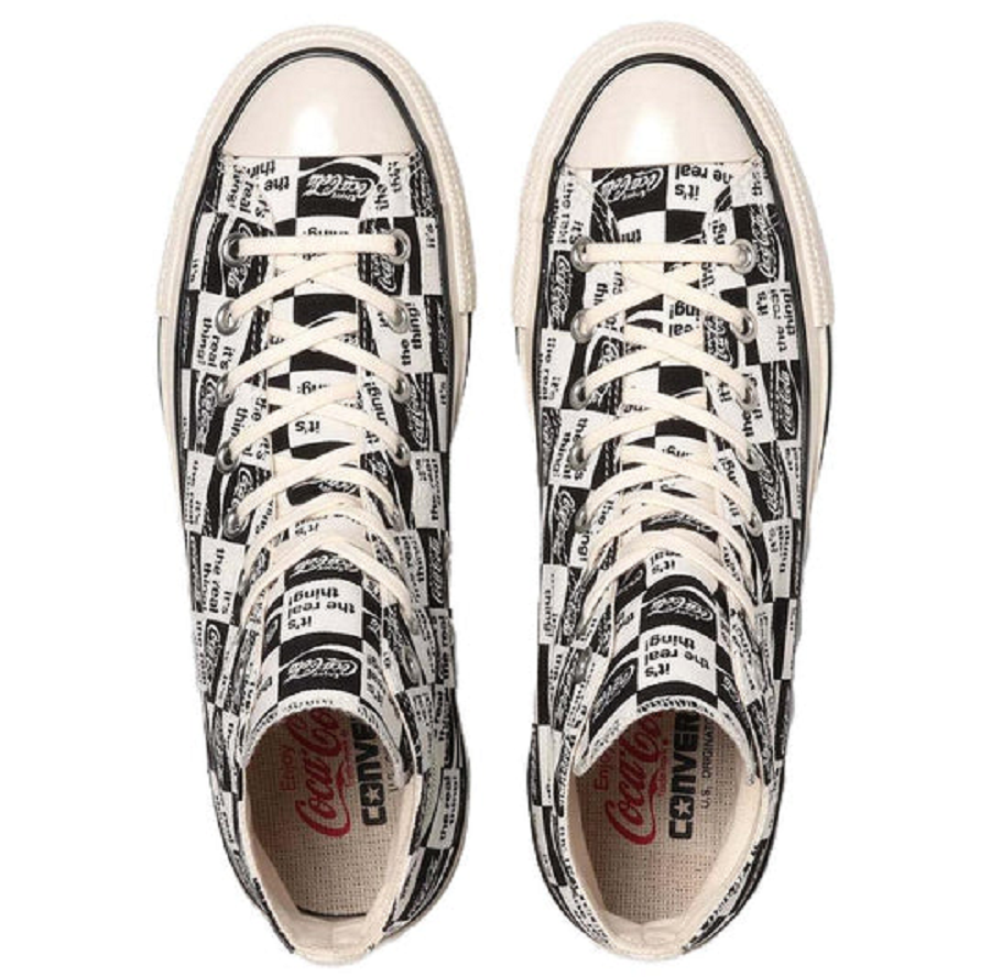 Giày Converse All Star US CK HI x Coca-Cola ‘Black White’ 31312061 - Ảnh 5