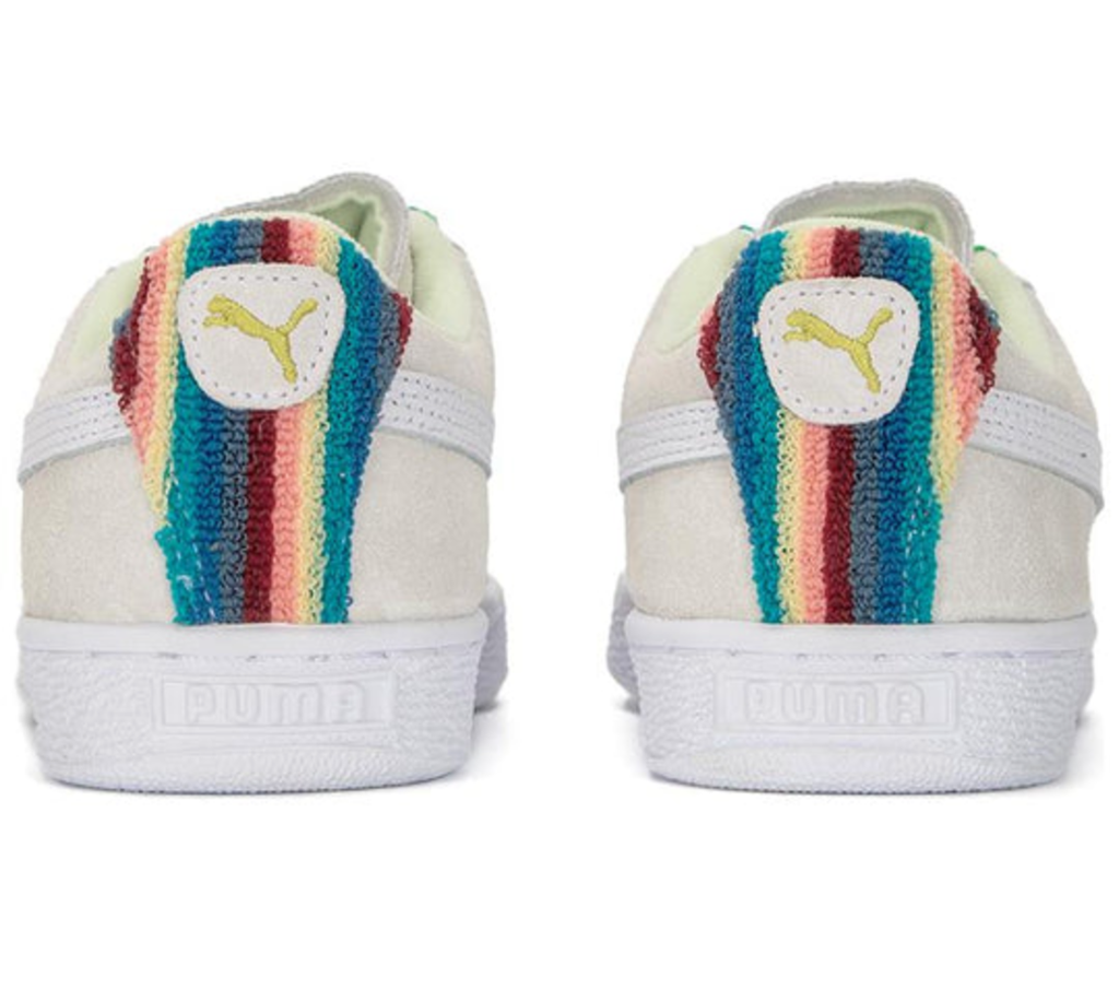 Giày Puma Suede Classic Just For Fun ‘White Green’ 390503-01 - Ảnh 4