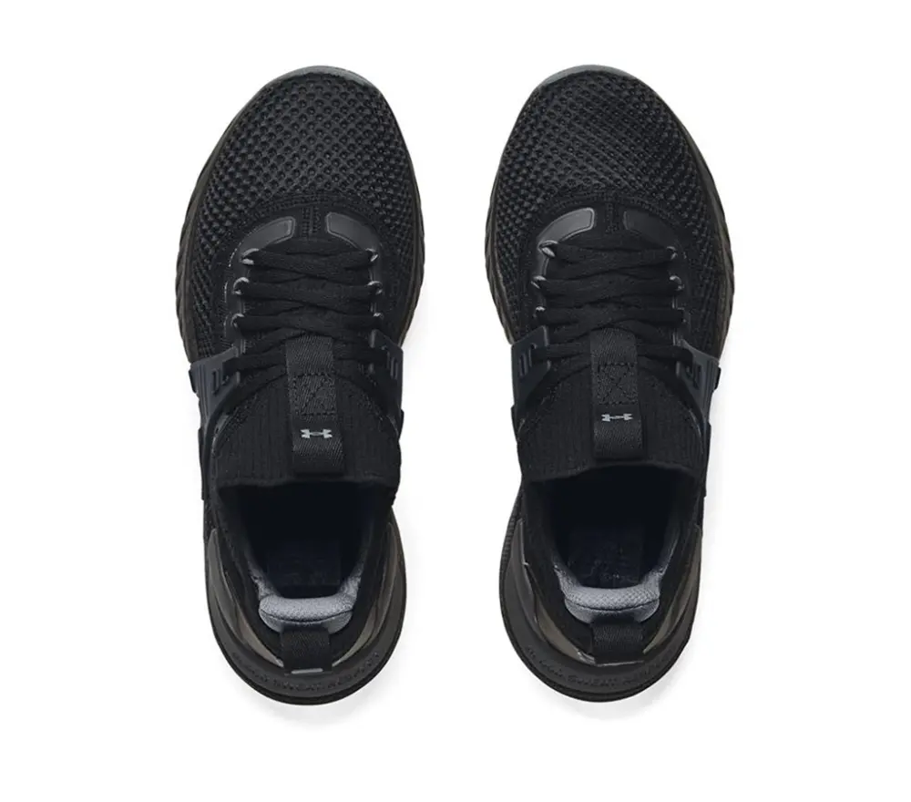 Giày Under Armour Project Rock 4 'Black Pitch Grey' 3023696-002 - Ảnh 3