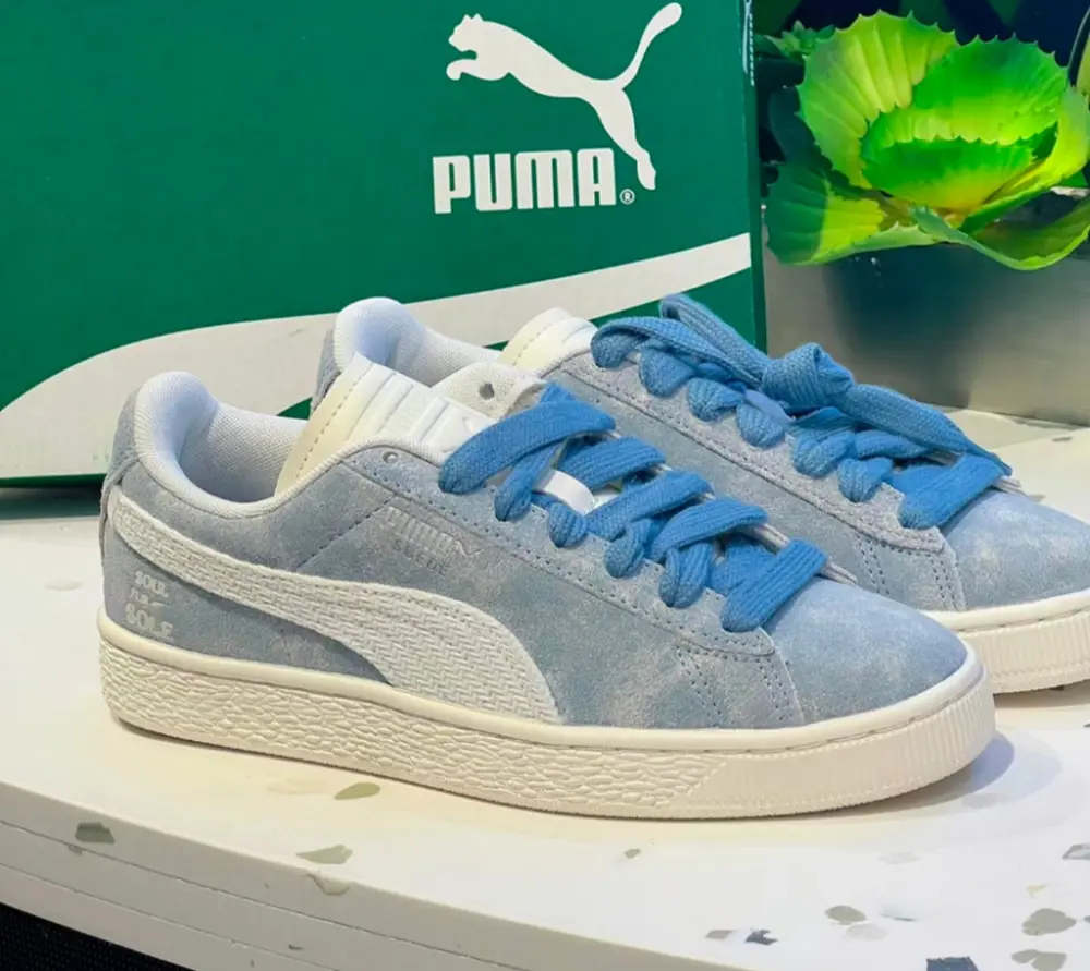 Alternative view of Giày Puma Suede ‘Light Blue’ 400807-02
