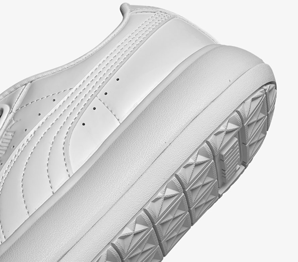 Giày Puma Suede Mayu Heart Patent 'White' 385967-01 - Ảnh 4