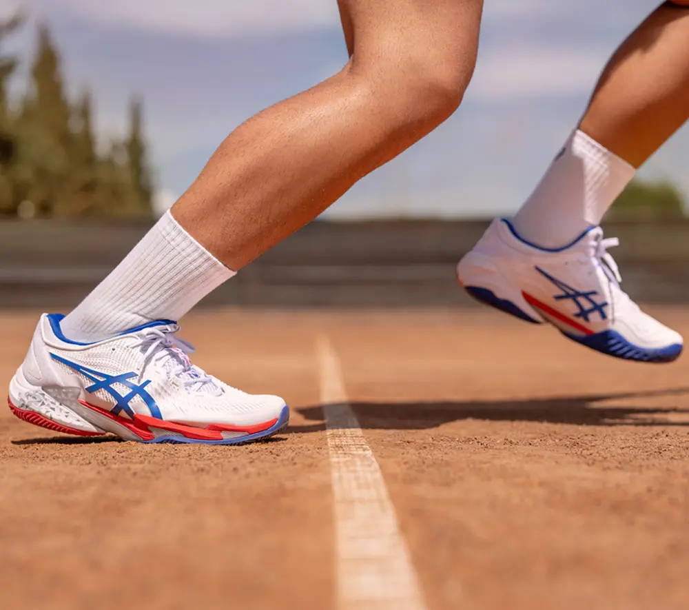 Giày Asics Court Ff 3 Novak 'White' 1041A480-100 - Ảnh 3