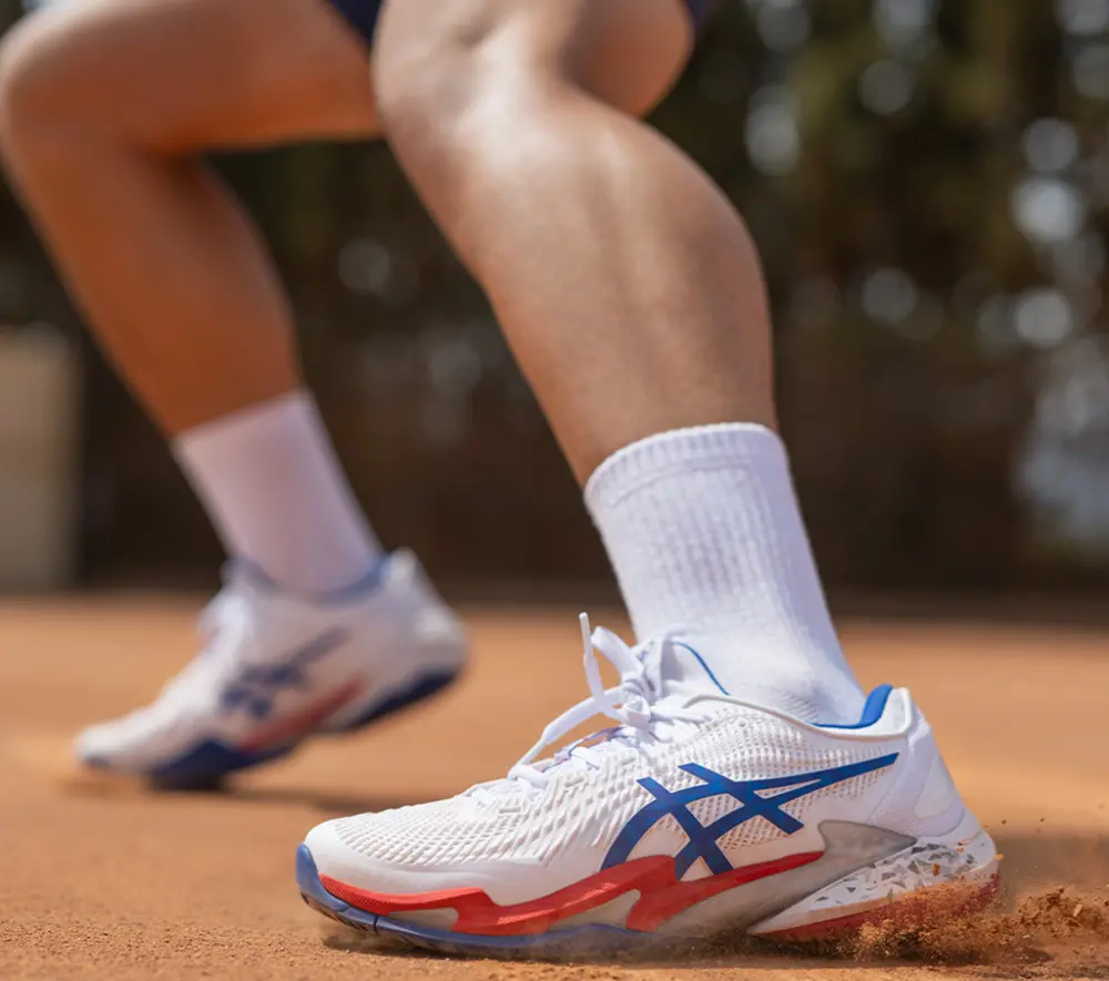 Giày Asics Court Ff 3 Novak 'White' 1041A480-100 - Ảnh 4