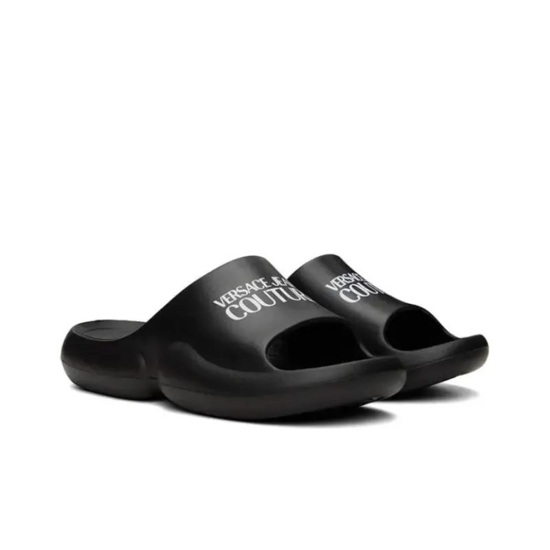 Dép Vercase Jeans Couture Rubber Slides 75YA3S8A-ZS632-899 - Ảnh 4