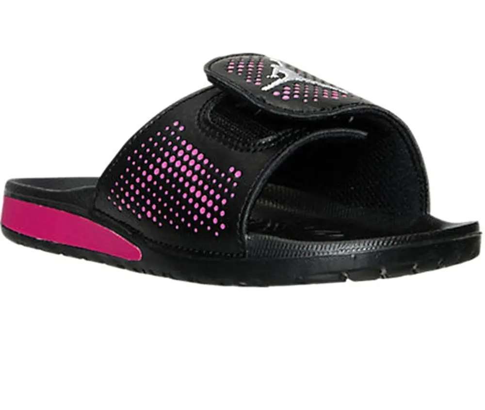 Dép Nike Air Jordan Hydro 5 Retro Slides ‘Puple Black’ 820262-009 - Ảnh 3