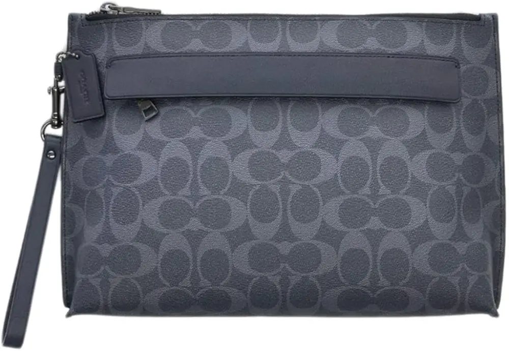 Túi Coach Pouch 30 Classic 'Denim Blue' F29508-QBDEN