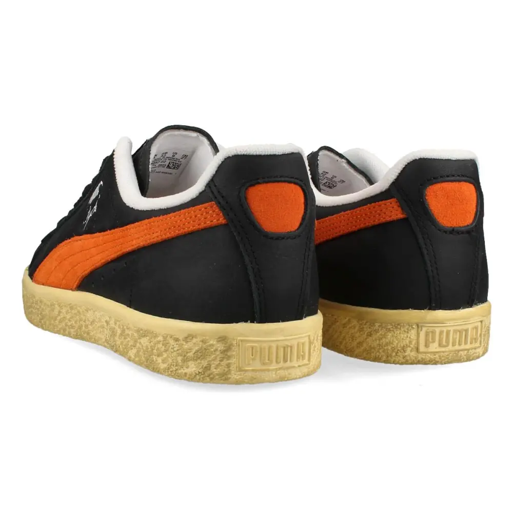 Giày Puma Clyde Vintage 'Black Rickie Orange' 394687-02 - Ảnh 4