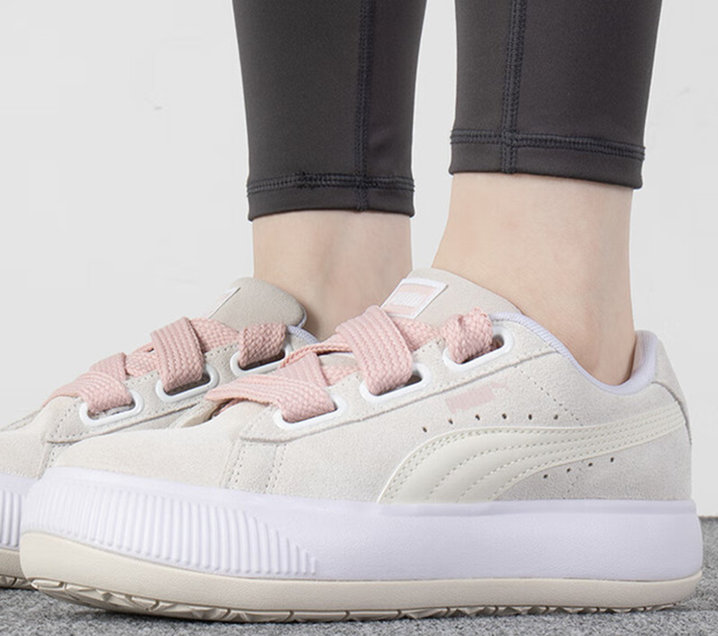 Giày Puma Mayu Heart ‘Beige’ 387321-03 - Ảnh 3