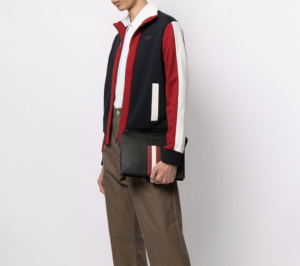 Alternative view of Túi Bally Leather Stripes 'Black' 6236768