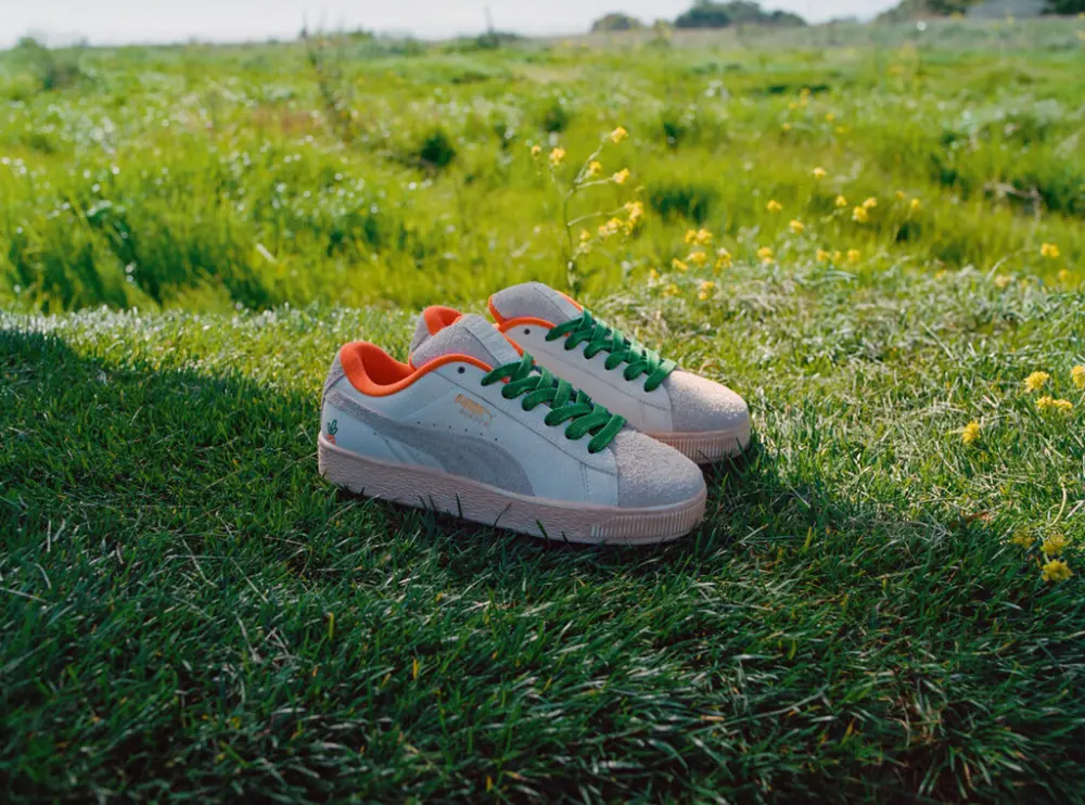 Alternative view of Giày Puma Suede XL x Anwar Carrots ‘Cream’ 398801-01