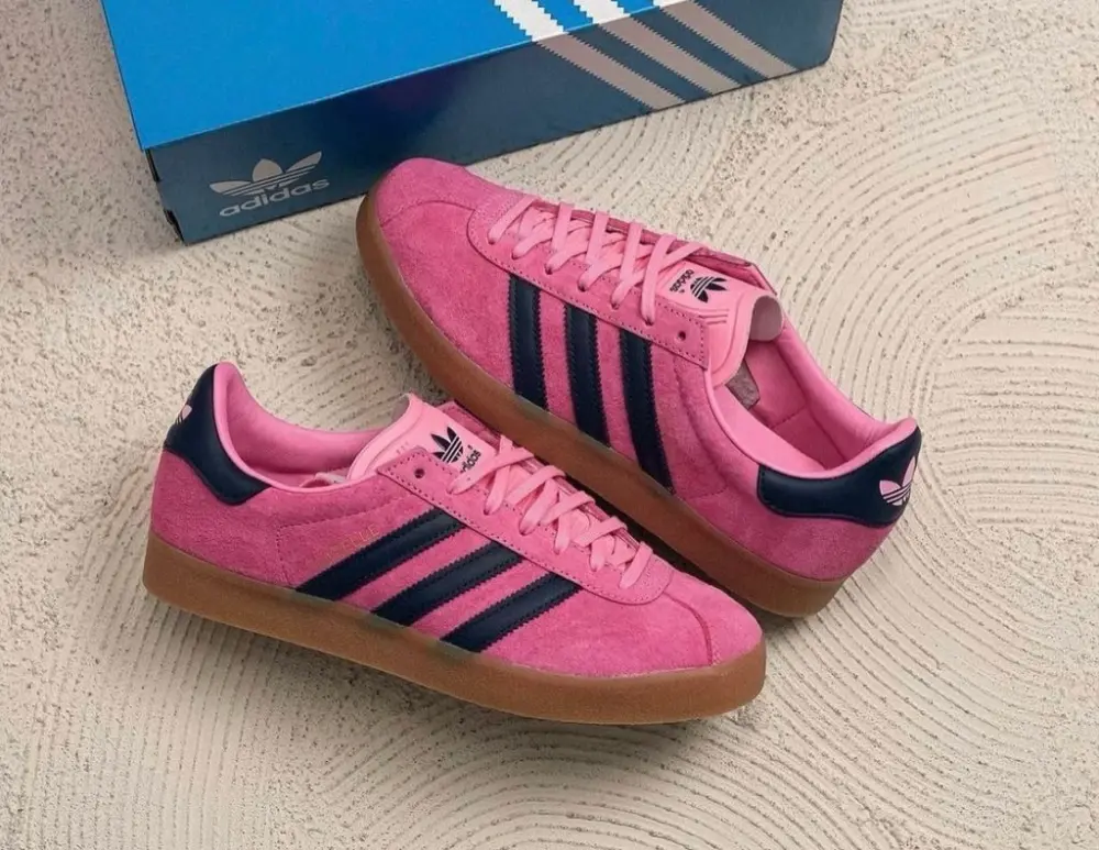 Alternative view of Giày Adidas Gazelle Bliss 'Pink Dark Blue' ID0846